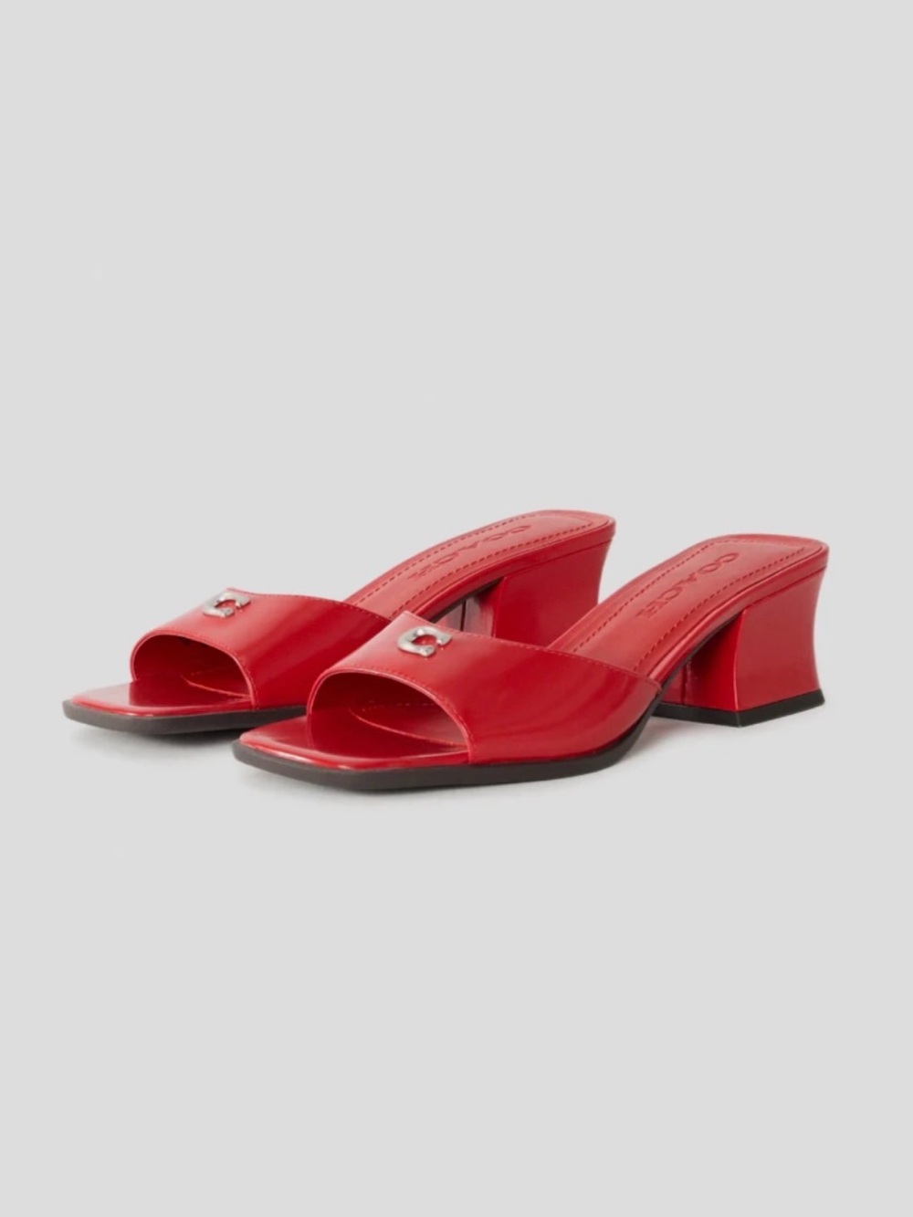COACH Sculpted C Block Heel
Sandal